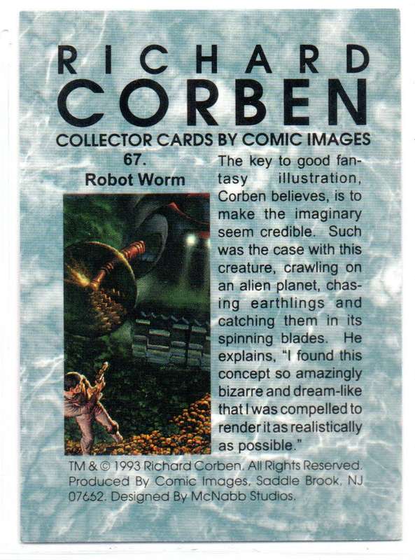 Comic Images 1993 Richard Corben - 67 Robot Worm