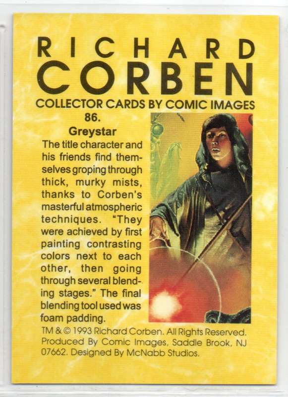Comic Images 1993 Richard Corben - 86 Greystar