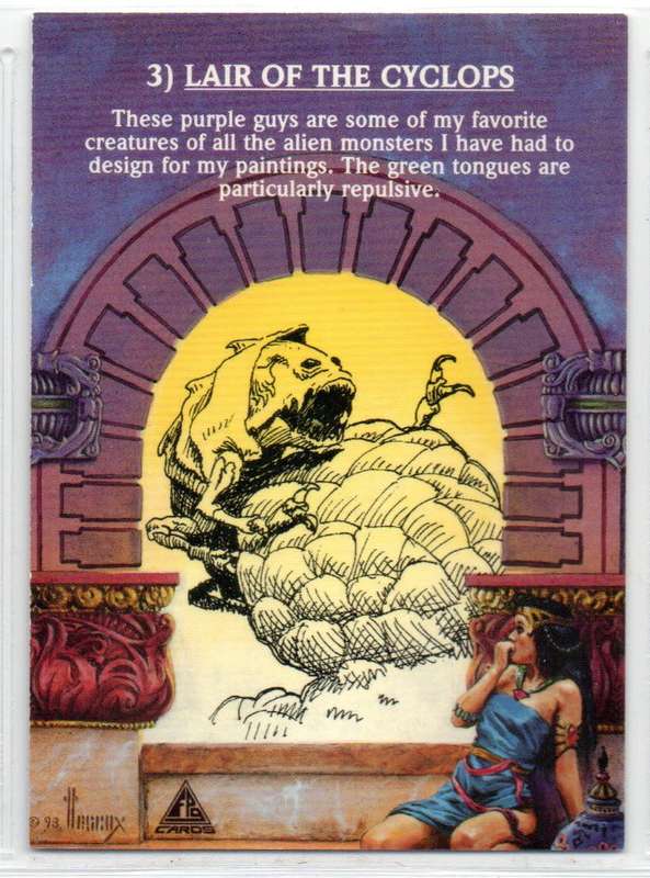 FPG 1993 Fantasy Art of Richard Hescox - 3 Lair of the Cyclops