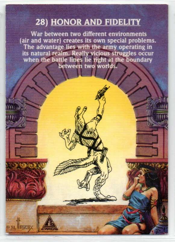 FPG 1993 Fantasy Art of Richard Hescox - 28 Honor and Fidelity