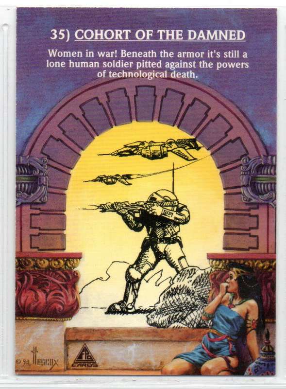 FPG 1993 Fantasy Art of Richard Hescox - 35 Cohort of the Damned