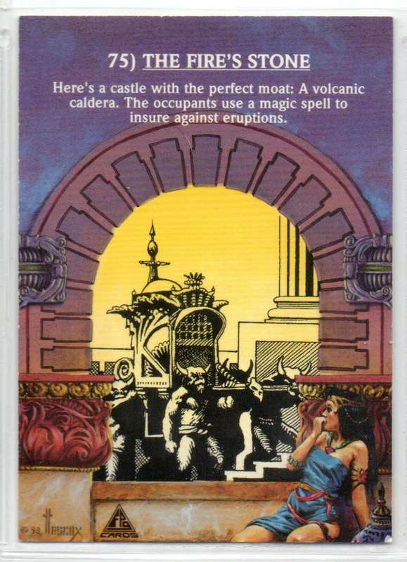 FPG 1993 Fantasy Art of Richard Hescox - 75 The Fire`s Stone