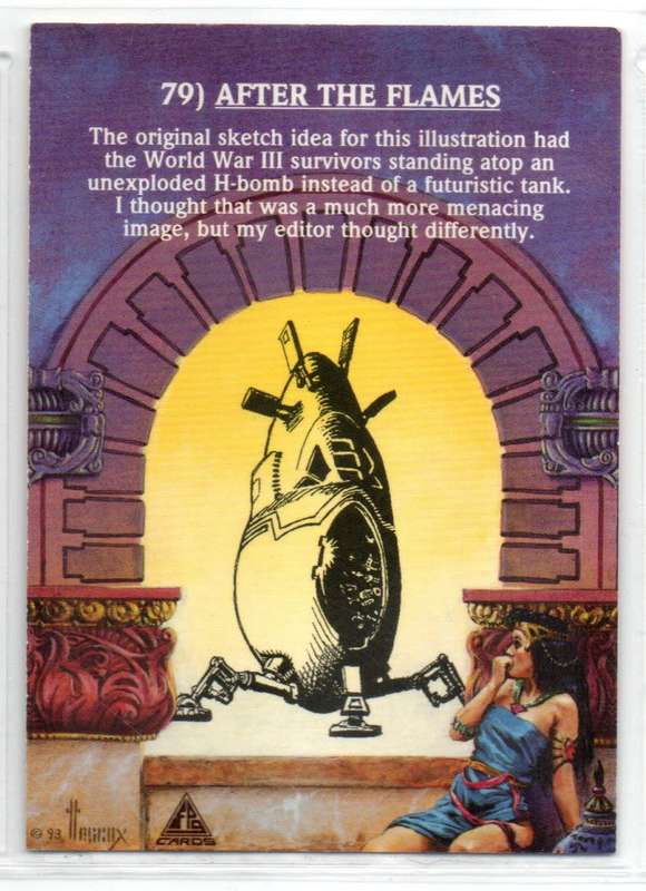 FPG 1993 Fantasy Art of Richard Hescox - 79 After the Flames
