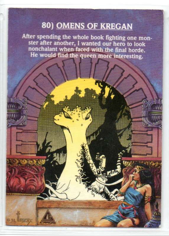 FPG 1993 Fantasy Art of Richard Hescox - 80 Omens of Kregan