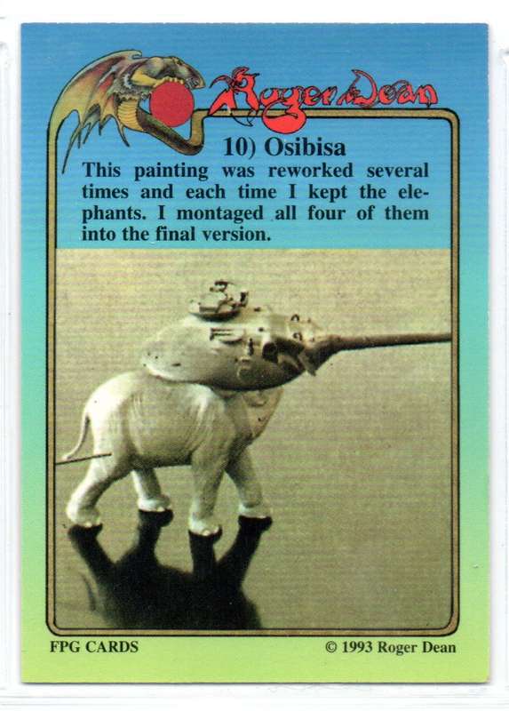 FPG Cards 1993 Roger Dean - 10 Osibisa