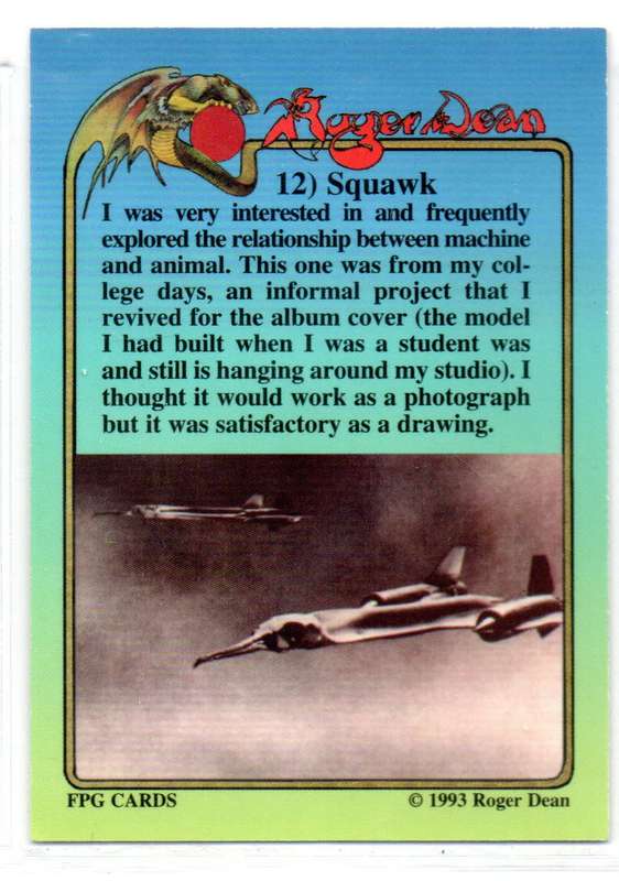 FPG Cards 1993 Roger Dean - 12 Squawk