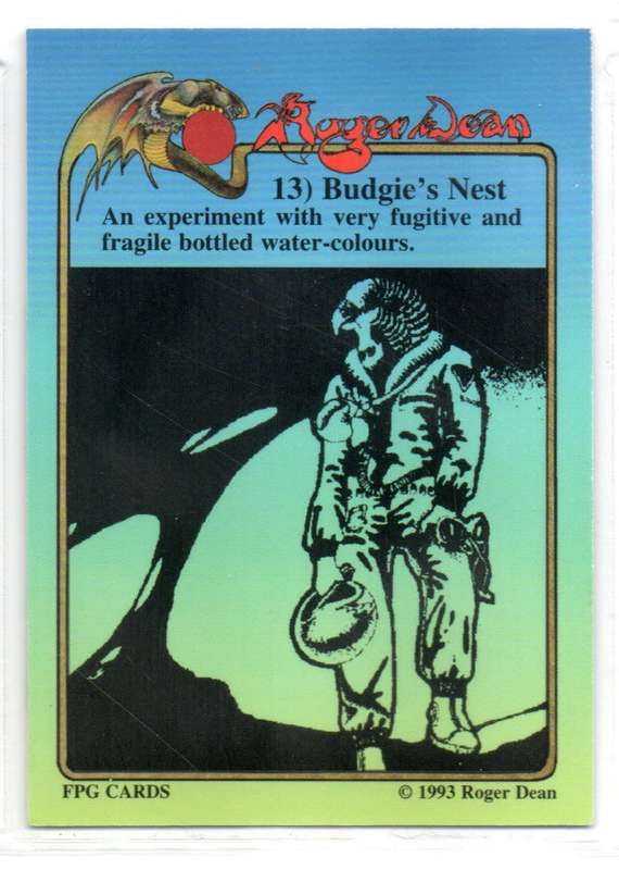 FPG Cards 1993 Roger Dean - 13 Budgie`s Nest