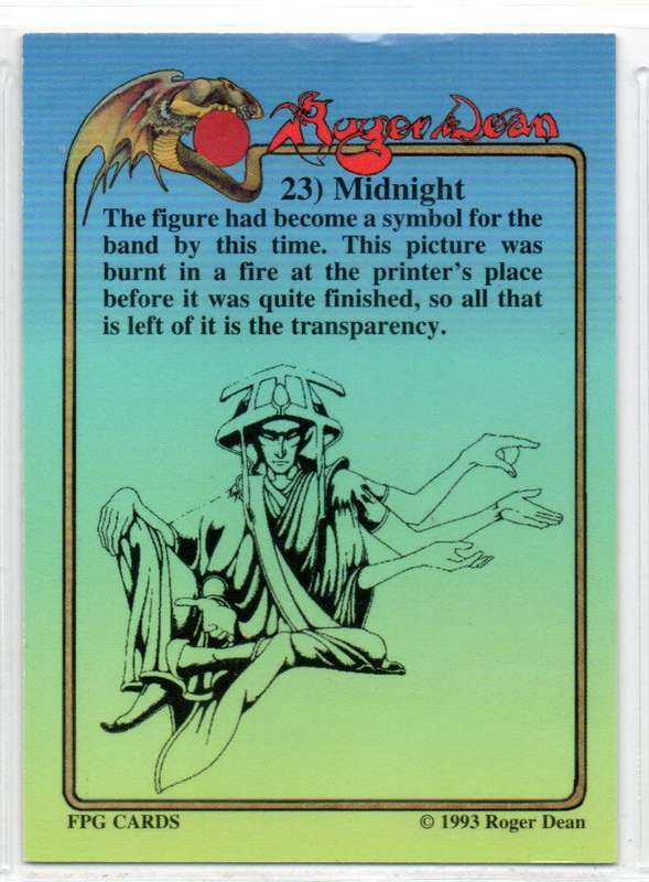 FPG Cards 1993 Roger Dean - 23 Midnight