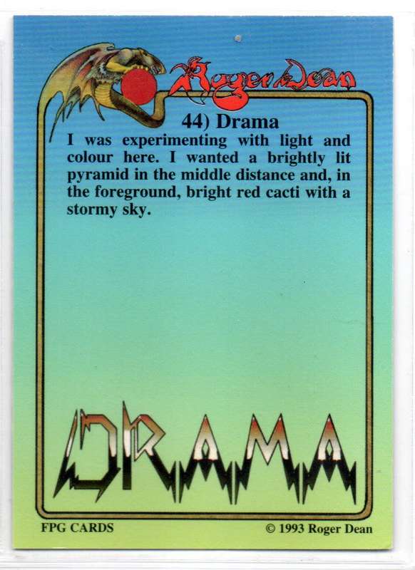 FPG Cards 1993 Roger Dean - 44 Drama