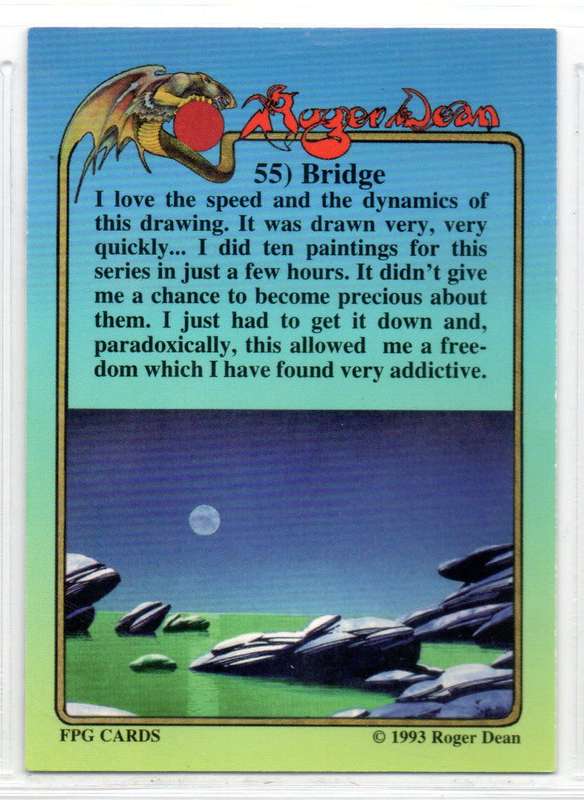 FPG Cards 1993 Roger Dean - 55 Bridge