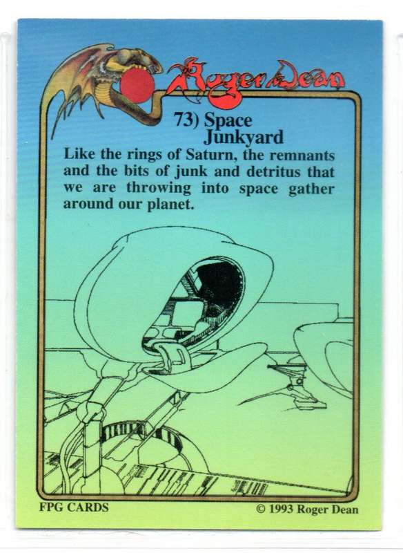 FPG Cards 1993 Roger Dean - 73 Space Junkyard