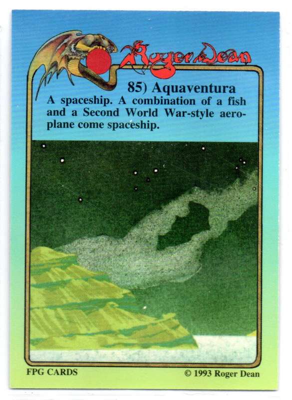 FPG Cards 1993 Roger Dean - 85 Aquaventura