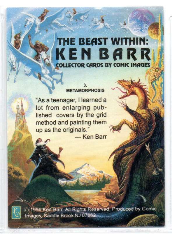Comic Images 1994 The Beast Within: Ken Barr - 3 Metamorphosis