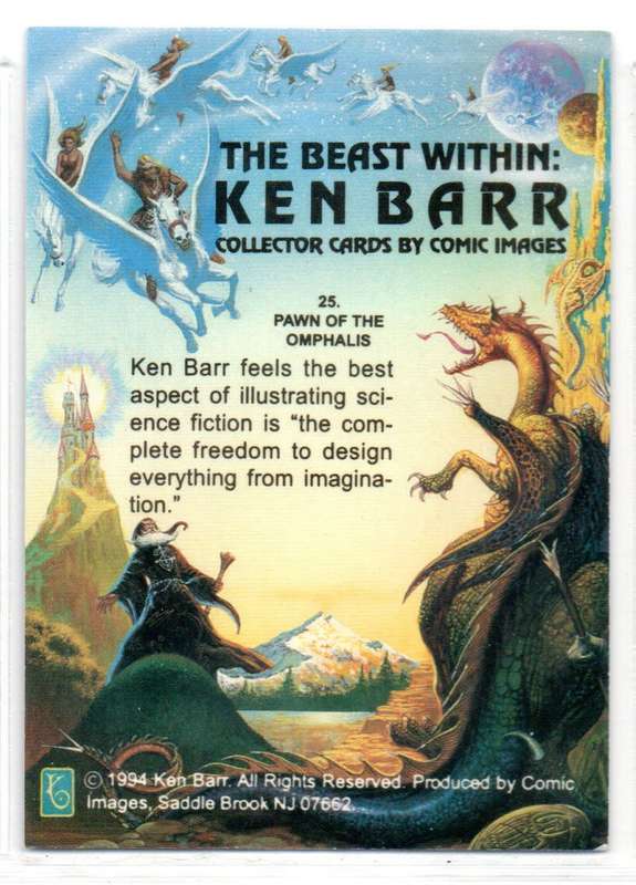 Comic Images 1994 The Beast Within: Ken Barr - 25 Pawn of the Omphalis