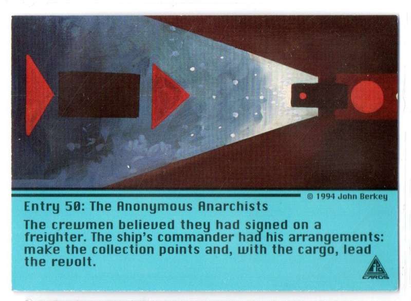 FPG Cards 1994 John Berkey - Entry 50 The Anonymous Anarchists