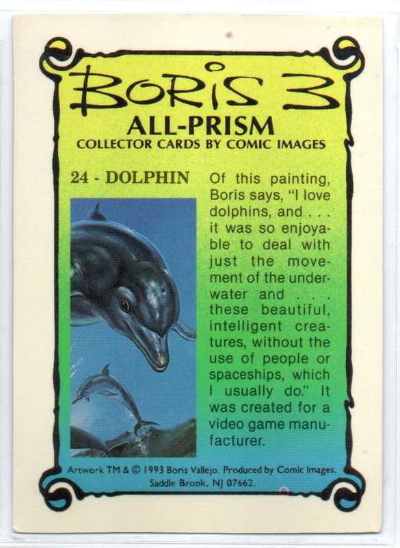 Comic Images 1993 Boris 3 All-Prism - 24 Dolphin