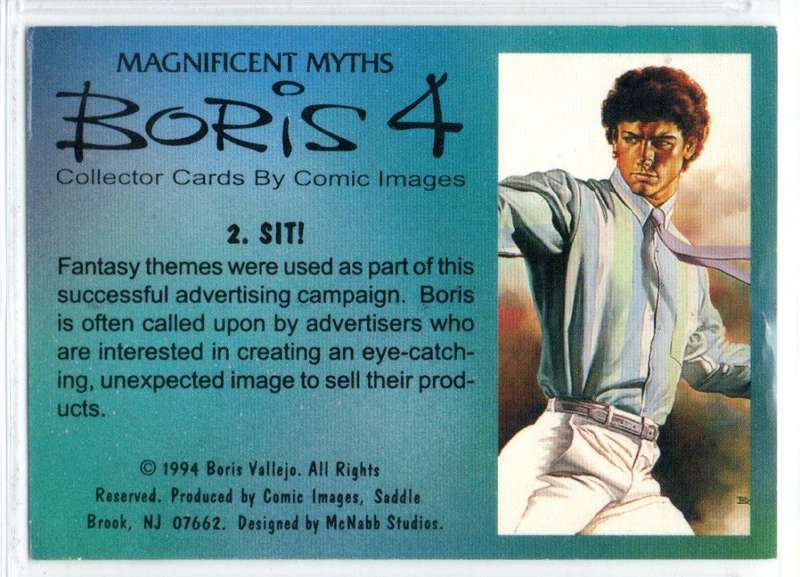 Comic Images 1994 Boris 4 Magnificent Myths - 2 Sit!