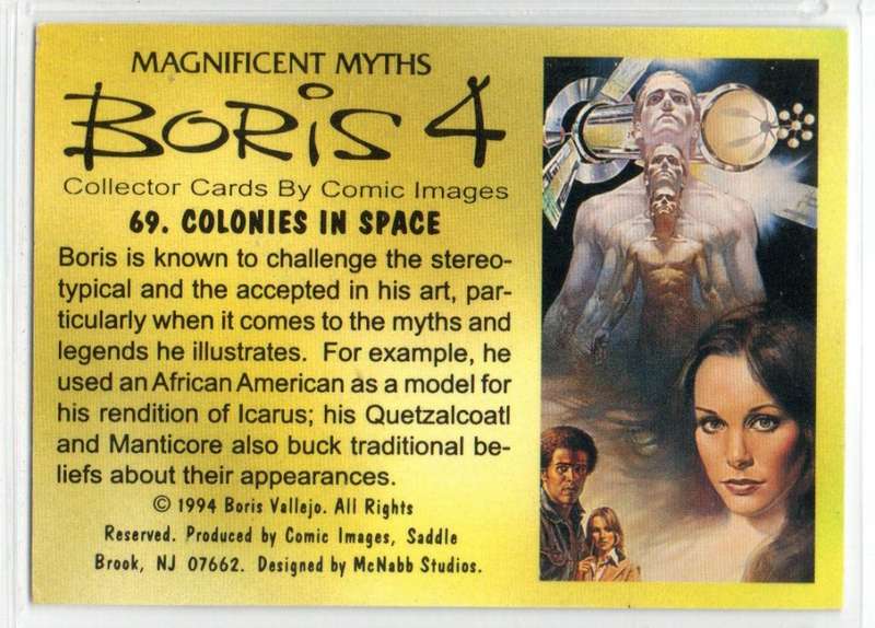 Comic Images 1994 Boris 4 Magnificent Myths - 69 Colonies in Space