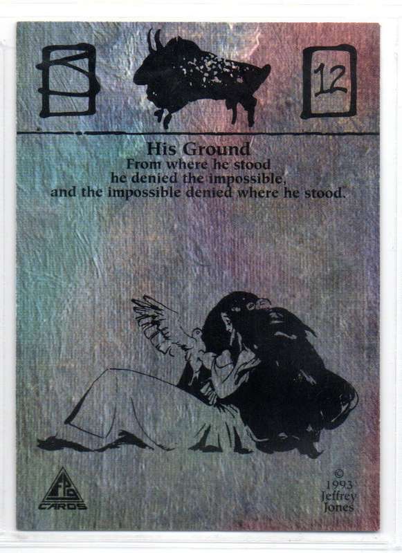 FPG Cards 1993 Jeffrey Jones - 12 His Ground