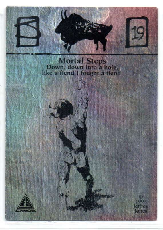 FPG Cards 1993 Jeffrey Jones - 19 Mortal Steps