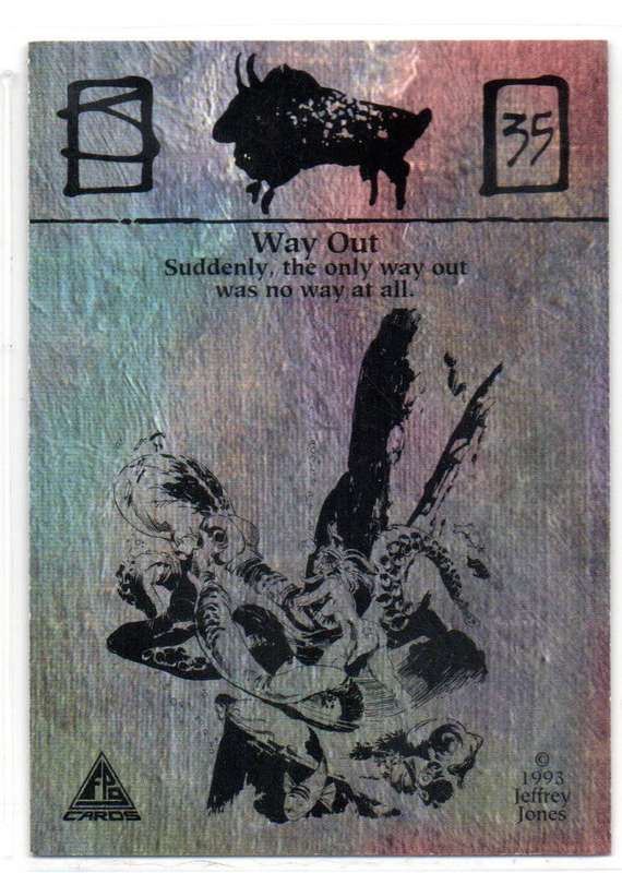 FPG Cards 1993 Jeffrey Jones - 35 Way Out