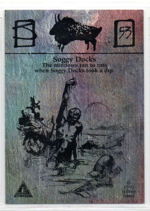 FPG Cards 1993 Jeffrey Jones - 53 Soggy Docks