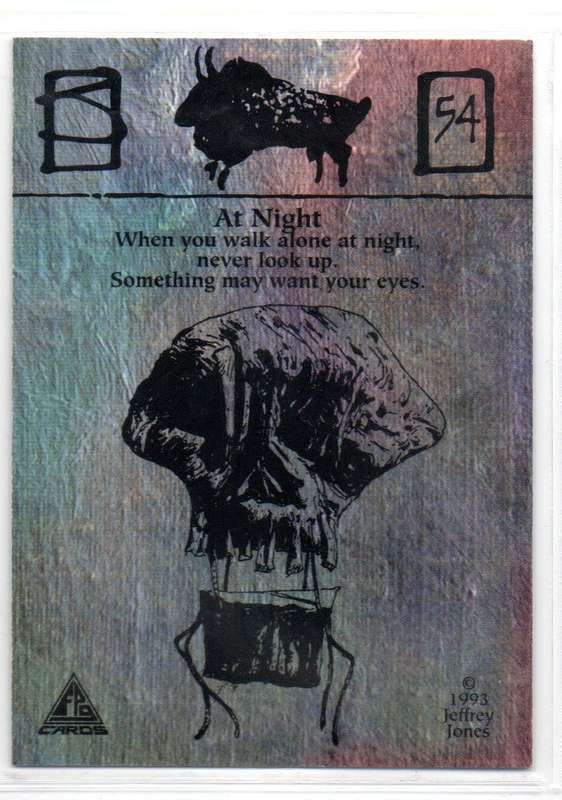 FPG Cards 1993 Jeffrey Jones - 54 At Night