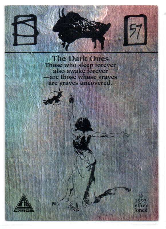FPG Cards 1993 Jeffrey Jones - 57 The Dark Ones