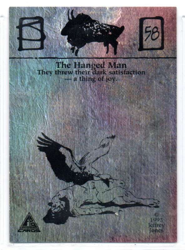 FPG Cards 1993 Jeffrey Jones - 58 The Hanged Man