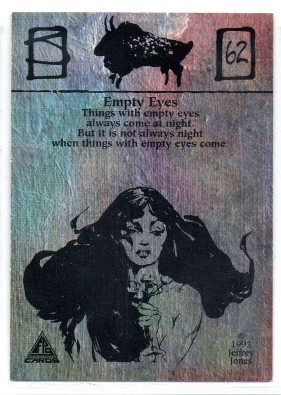 FPG Cards 1993 Jeffrey Jones - 62 Empty Eyes