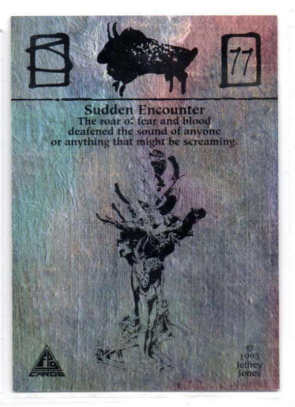 FPG Cards 1993 Jeffrey Jones - 77 Sudden Encounter
