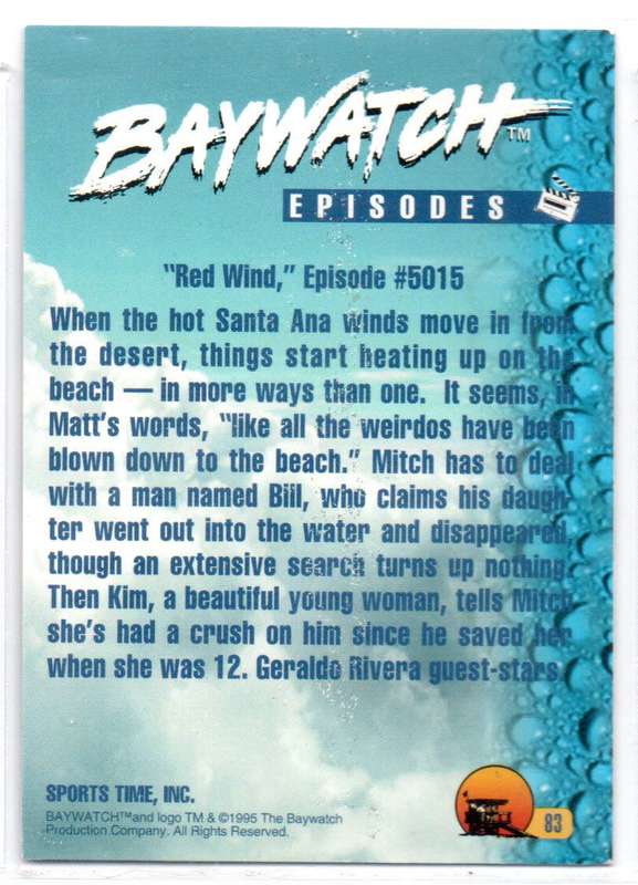 Sports Time Inc 1995 Baywatch - 83 Episodes