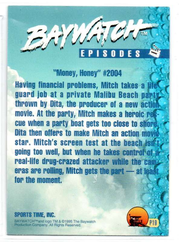 Sports Time Inc 1995 Baywatch - P19 Episodes