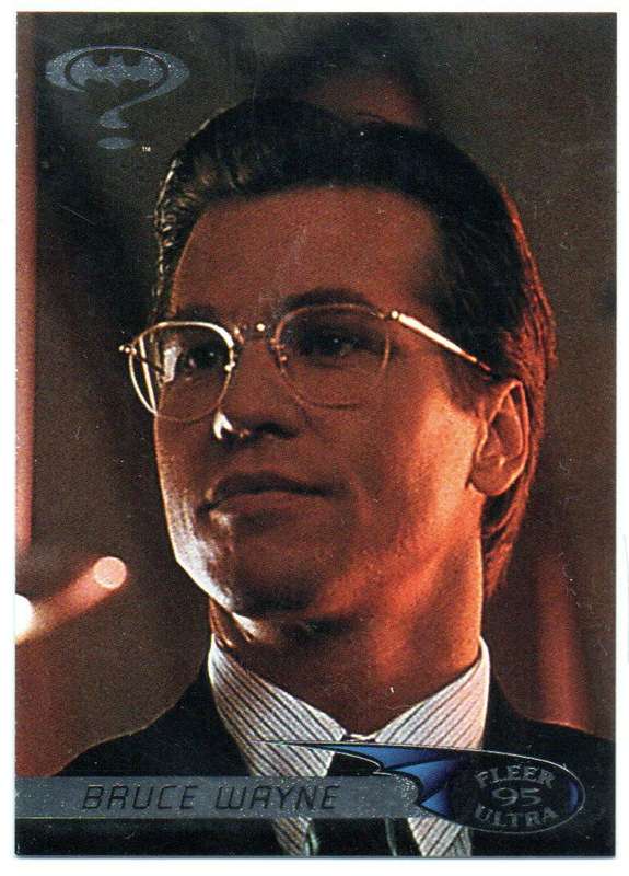 Fleer Ultra 95 DC Comics Batman Forever  - 2 Bruce Wayne