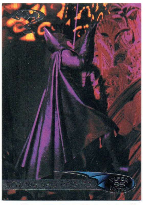 Fleer Ultra 95 DC Comics Batman Forever  - 4 Scaling New Heights