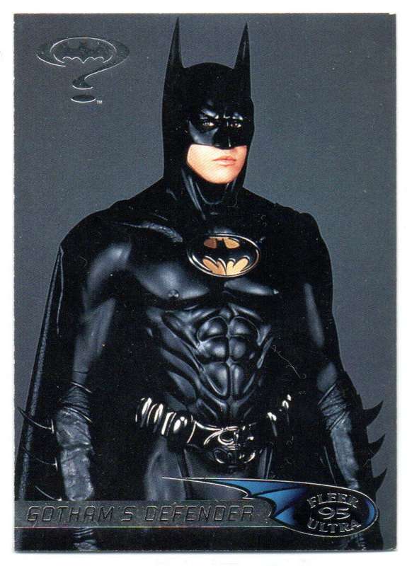 Fleer Ultra 95 DC Comics Batman Forever  - 5 Gotham`s Defender