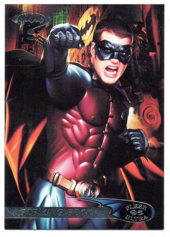Fleer Ultra 95 DC Comics Batman Forever  - 10 Striking Back