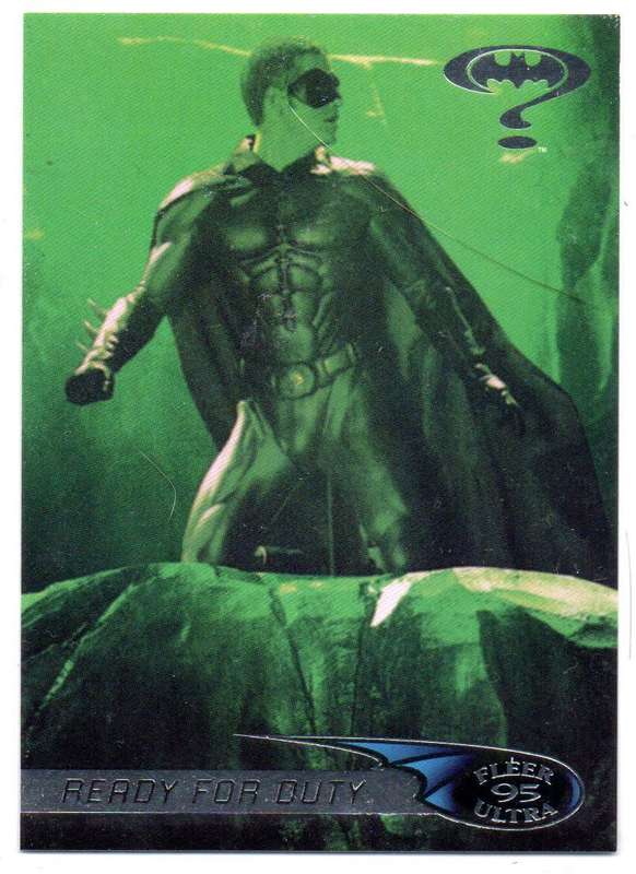 Fleer Ultra 95 DC Comics Batman Forever  - 11 Ready for Duty