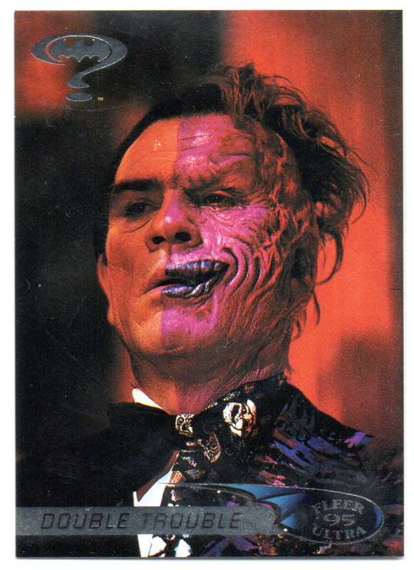 Fleer Ultra 95 DC Comics Batman Forever  - 15 Double Trouble