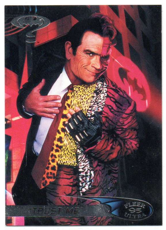 Fleer Ultra 95 DC Comics Batman Forever  - 16 `Trust Me`