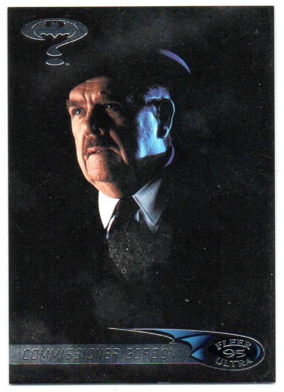 Fleer Ultra 95 DC Comics Batman Forever  - 27 Commissioner Gordon