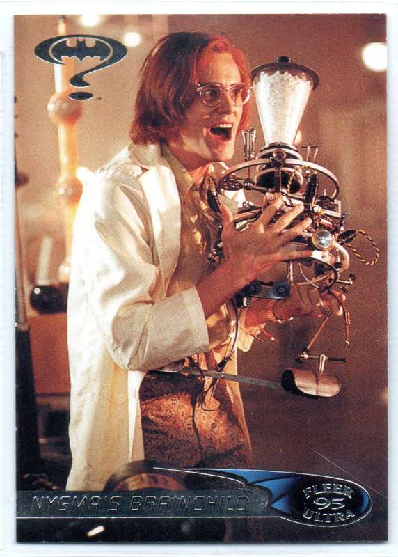Fleer Ultra 95 DC Comics Batman Forever  - 33 Nygma`s Brainchild