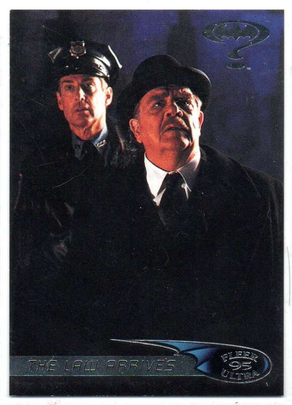 Fleer Ultra 95 DC Comics Batman Forever  - 38 The Law Arrives