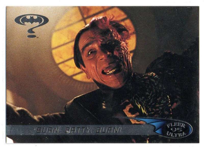 Fleer Ultra 95 DC Comics Batman Forever  - 40 `Burn, Batty, Burn`