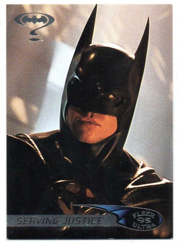 Fleer Ultra 95 DC Comics Batman Forever  - 41 Serving Justice