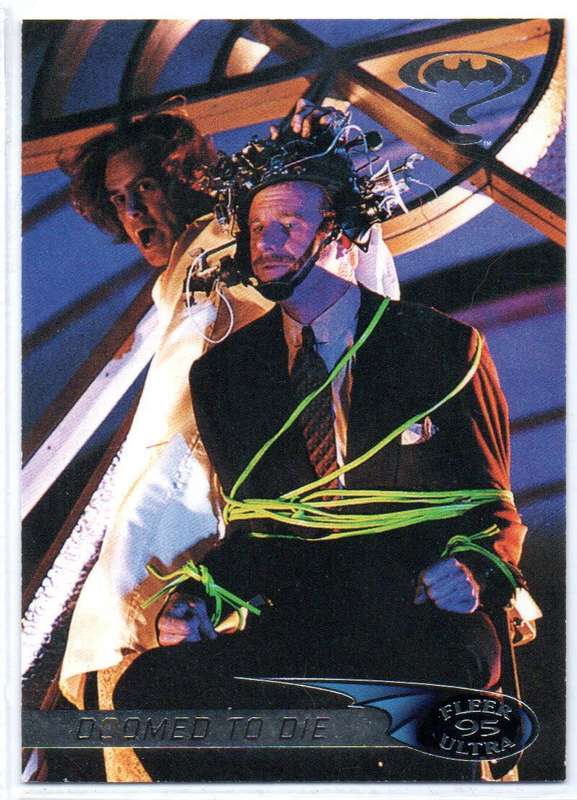 Fleer Ultra 95 DC Comics Batman Forever  - 46 Doomed to Die