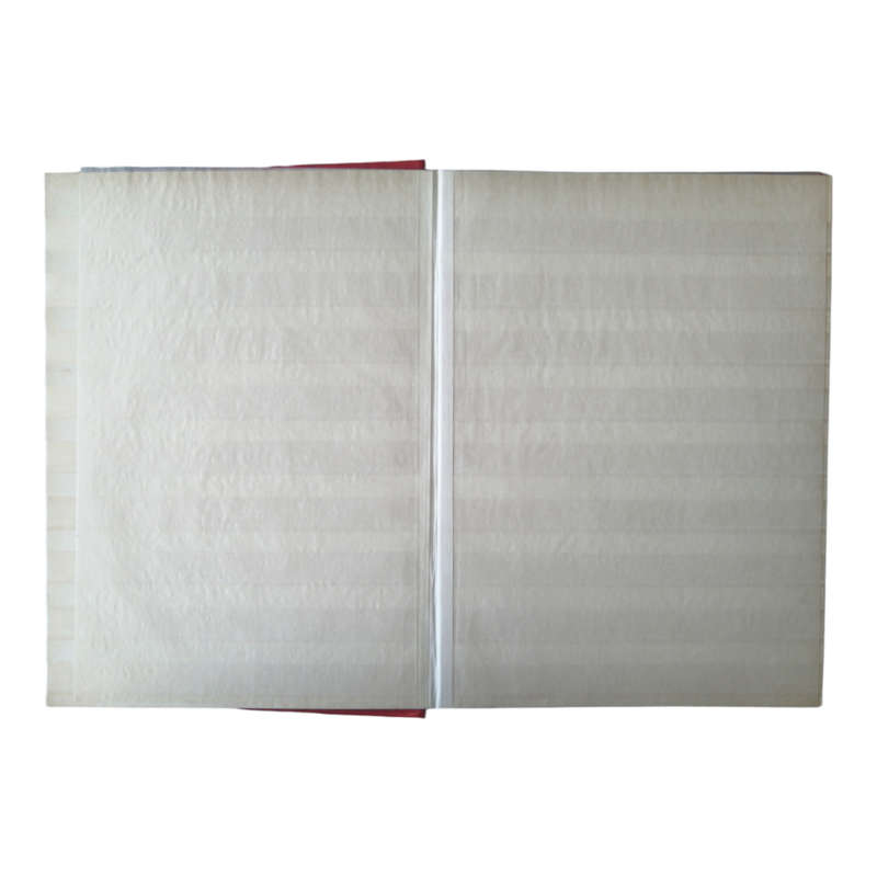 Pronto Red 16 Page / 32 Side (White) Stockbook