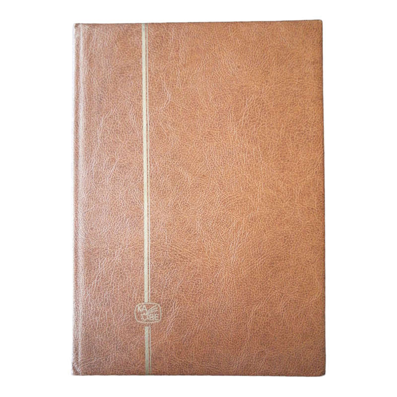 KABE Brown 8 Page / 16 Side (White) Stockbook
