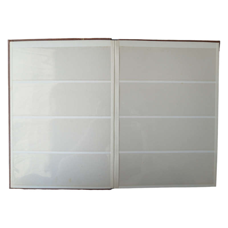 KABE Brown 8 Page / 16 Side (White) Stockbook