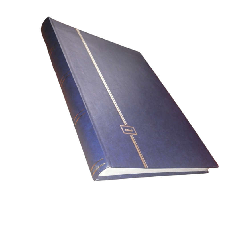 Ideal Blue 16 Page / 32 Side (White) Stockbook